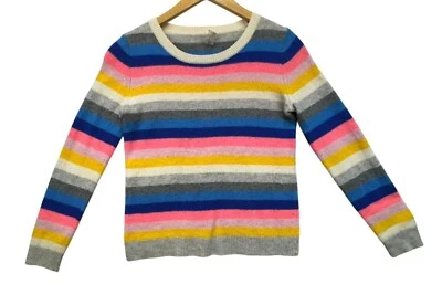 J. Suéter Crew Rayas Corderos Lana y Nylon S Multicolor Arco Iris Foto 1 de 4