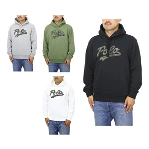 Polo Ralph Lauren Men's Hoodie Hooded Pullover Sweatshirt with Cursive POLO - Picture 1 of 15