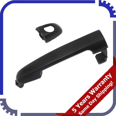 Manija de puerta exterior delantera izquierda negra con cerradura para Hyundai Sonata 2006-2011 Foto 1 de 4