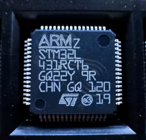 STM32L431RCT6 STM 32-Bit ARM Cortex-M4 MCU FPU 80MHz 256KB Flash 52 I/O 64-LQFP - Picture 1 of 2