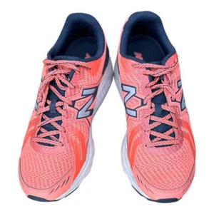 New Balance 670 Womens Coral Trainers Size 9 Preloved* - Picture 1 of 5