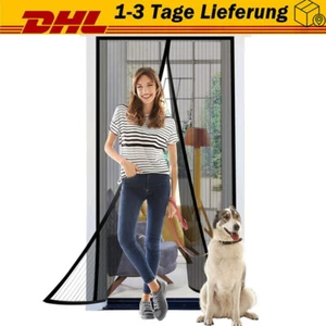 Fliegengitter Tür/fenster Magnet Insektenschut Türvorhang magnetisch Moskitonetz - Bild 1 von 25
