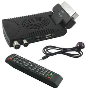 Decoder Digitale Terrestre HD Presa Scart 180° Tv Mini DVB T2 USB E HDMI - Foto 1 di 6