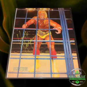 *WWF/WWE HULK HOGAN SIGNED AUTOGRAPHED OLD SCHOOL CAGE 11X14 PHOTO* #HOGAN265 - Picture 1 of 1