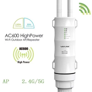 2,4G/5G WLAN Repeater Router 600Mbit/s WI-FI Signal Verstärker Extender Auß DHL - Bild 1 von 12
