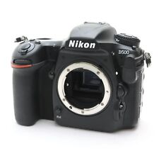 Nikon D500 20.9MP Digital SLR DSLR Camera Body + Battery + Charger + Cap + Strap
