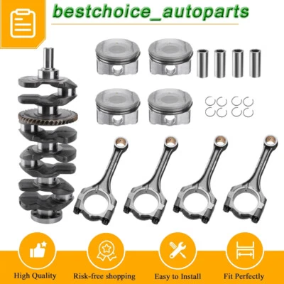 Cigüeñal, pistones y varillas de contención para vagón base Scion xB 2008-2015 4 puertas 2,4 L Foto 1 de 4