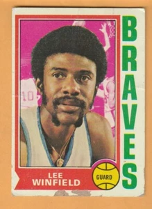 Lee Winfield Buffalo Braves 1974-75 Topps #157 North Texas State - Imagen 1 de 2