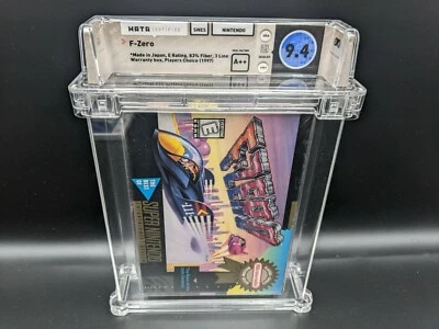 F-Zero Nintendo SNES WATA 9.4 A++ FACTORY SEALED DEEP BADGE US Version VGA - Image 1 of 4