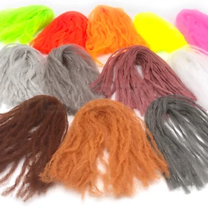 PARA POST WING - Hareline Fliegenbindung Polygarn Fallschirm Schlaganzeige NEU! - Bild 1 von 14