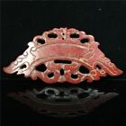Chinese Old Jade Collection Red Mountain Culture Jade Wall Pendant