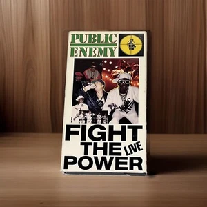 DEF JAM Public Enemy - Fight The Power Live VHS (1989, CBS Music) - Tested - Picture 1 of 5