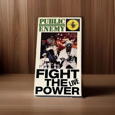 DEF JAM Public Enemy - Fight The Power Live VHS (1989, CBS Music) - Tested - Image 1 of 4