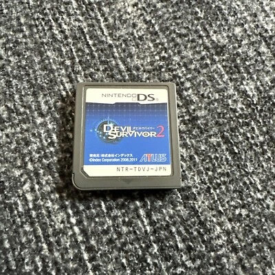 Japan Nintendo DS Devil Survivor 2 Shin Megami Tensei Japanese Games ATLUS - Image 1 of 2