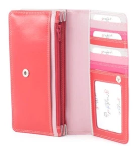 Graffitti/Golunski leather Bifold Purse Style 7111  Colour Candy   RFID New - Picture 1 of 2