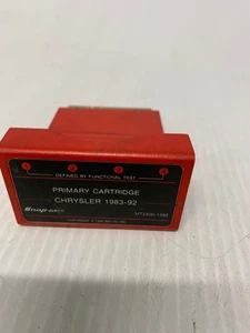 Snap On Primary Cartridge CHrysler 1983-92 MT2500-1392 FREE SHIPPING - Foto 1 di 4