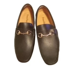Franco Vanucci Men's Size 11.5 Faux Leather Loafers - NWOT - Picture 1 of 5