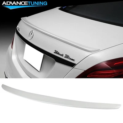 Fit 14-20 W222 S Class Factory Trunk Spoiler Painted 799 Diamond White Pearl Foto 1 de 4