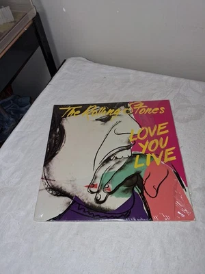 1977 Rolling Stones Love You Live Vinyl Double Record Lp - Image 1 of 4