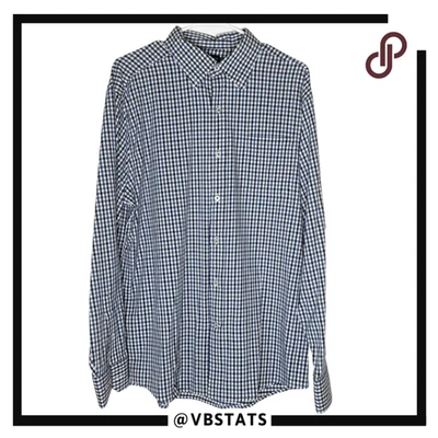 Southern Tide Men's Plaid Intercoastal Long Sleeve Button Down Shirt Blue Large - Image 1 of 4