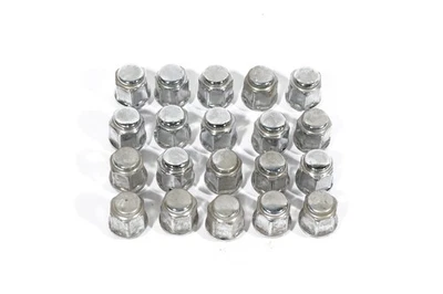 2014 - 2020 DODGE GRAND CARAVAN Conjunto de 20 Porcas Cromadas Porca de Roda Fabricante de Equipamento Original - Imagem 1 de 4