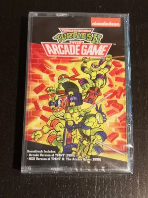 Teenage Mutant Ninja Turtles II - The Arcade Game Soundtrack - MC - Limited Run - Bild 1 von 4