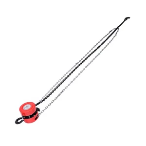 2200LBS/1 Ton 8FT Manual Hoist G80 Chain with 2 Heavy Duty 360° Swivel Hooks - Picture 1 of 15