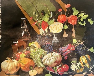 Fall Harvest still-life PBN Painting by Brittony Martin - Picture 1 of 4