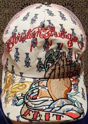 CHRISTIAN AUDIGIER Los Angeles - 'FE' en GORRA DE BÉISBOL BLANCA Talla OSFA Foto 1 de 4