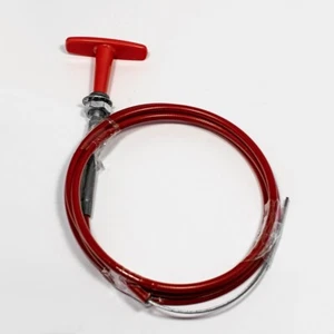 Grayston T Pull Cable Extinguisher Red Rally Race Motorsport Electrical 1500mm - Afbeelding 1 van 6