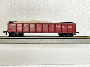 Marx Western Maryland #54201 HO Scale Gondola Car (REAL SAND LOAD) - Picture 1 of 8