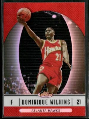 2006-07 Finest #43 Dominique Wilkins Refractors - Image 1 of 2
