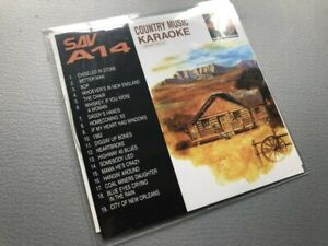 Karaoke Country CD+G SAV-A14, Polydor/BMB, see notes & descript 19 trks/arts,NEW
