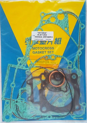 Kit de junta completa Honda CRF250 CRF 250 R 2006 CRF250 X 2004 >> 2012 - Imagem 1 de 2