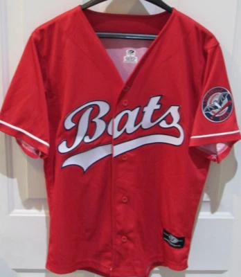 Louisville Bats MILB Baseball Jersey Size adult small red OT Sports sewn VGC - Image 1 of 4