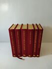 Sammlerbibliothek komplette Werke von Jane Austen 6 Bücher rot Hardcover mit vergoldet