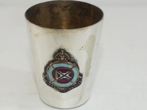 (ref288CE) RMS Cathcastle Beaker pequeño plateado - Imagen 1 de 6