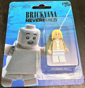 The CanvasDon Nirvana Kurt Cobain Brickvana Neverbuild Minifigure Autentica NUOVO - Foto 1 di 2