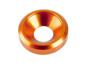 Arrowmax Aluminium Unterlegscheiben konisch M3 #Orange - Bild 1 von 3