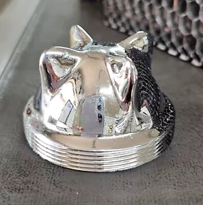 New CHROME-PLATED BRASS MODEL T FORD RADIATOR CAP to suit 1917 - 1927 - Picture 1 of 6