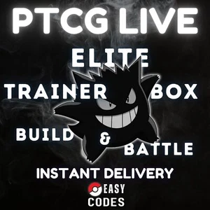 Elite Trainer Box Build & Battle Codes Booster Pokemon TCG Live Instant delivery - Picture 1 of 199