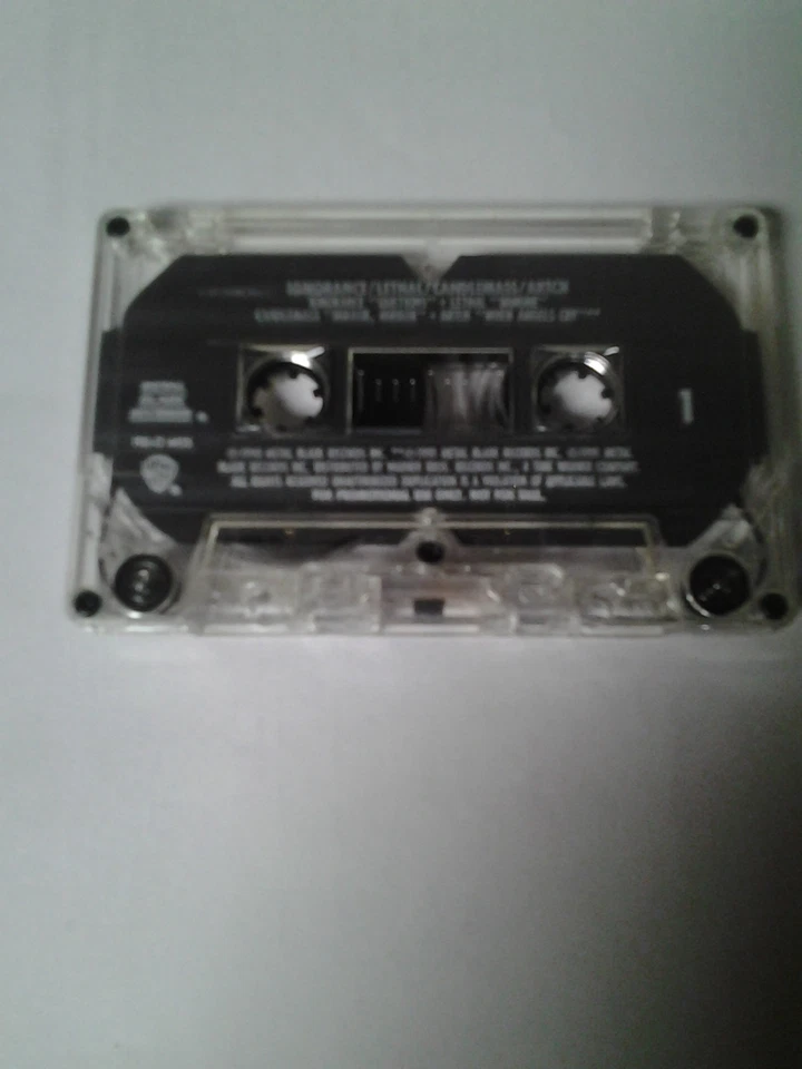 VERY RARE Metal Blade Records Promo Cassette Ignorance Lethal Candlemass Artch Foto 1 de 1