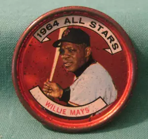 1964 Topps Coins #151-Willie Mays-San Francisco Giants-HOF - Picture 1 of 2