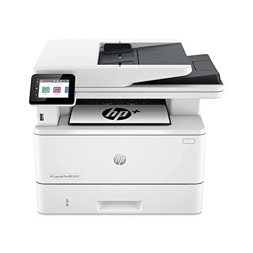 HP LaserJet Pro MFP 4101fdwe Multifunction Monochrome Laser Printer - White