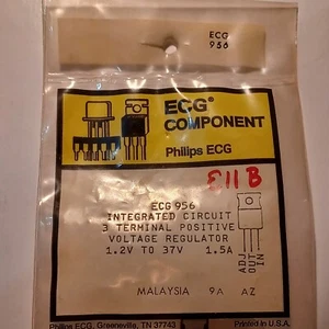 ECG956 Integrierter Stromkreis 3 Term Pos Volt Regler E11B - Bild 1 von 2
