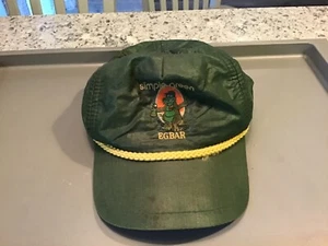 Vintage Sportcap Supreme Simple Green EGBAR Rope Trucker Hat Cap Snapback - Picture 1 of 6