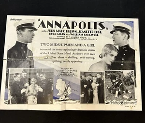 Vintage “Annapolis” 9x6 Inch” Flyer-Pathe Picture - Picture 1 of 6