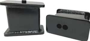 Rear Axle 4" Lift Blocks Fabricated Steel Pair Fits Chevy Silverado 1500 1999-06 - Picture 1 of 24