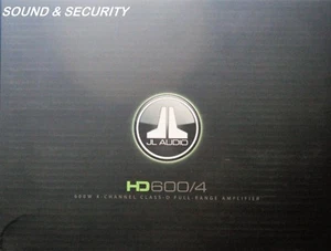 "JL AUDIO HD600/4 KLASSE D 4-KANAL AUTO LAUTSPRECHER HD SERIE VERSTÄRKER ""BRANDNEU" - Bild 1 von 2