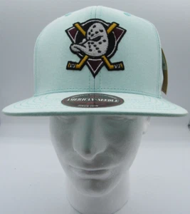 2013 Anaheim Mighty Ducks American Needle 20th Anniversary Adjustable hat NWT - Picture 1 of 7